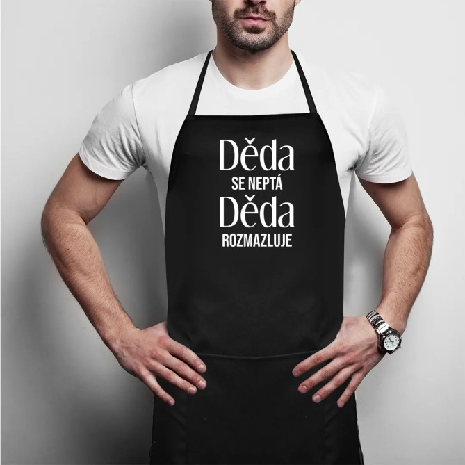 Děda se neptá, děda rozmazluje - zástěra