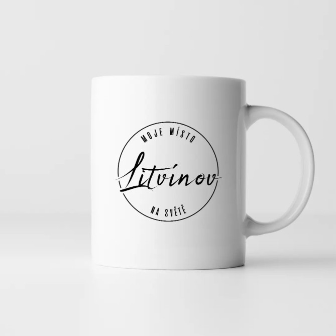 Litvínov - moje místo na světě - hrnek s potiskem